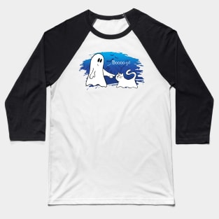 Boooo-p! - Blue Baseball T-Shirt